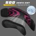 FREETOO Patella Tendon Knee Strap - Shock-Absorbing Knee Brace for Men and Women - Knee Pain Relief for Hiking, Basketball, Running - Rose Red (S/M) - Buy Online on GoSupps.com