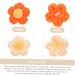 Balacoo 20 Pcs Hairpin Accessories Hair Clips for Kids Puff Flower Diy Charm Hairpin Diy Supplies Set Lapel 1 count (Pack of 1) Assorted Color 3x2pcs - Buy Online on GoSupps.com