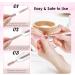 2024 Upgraded Depvko 120pcs Nail Drill Sanding Bands with 2pcs 3.1MM Mandrel Bits - 180 Fine Grit for Gel Manicures and Pedicures - Buy Online on GoSupps.com