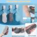 Super Soft Exfoliating Bath Sponge 3Pcs Set - Gentle Dead Skin Remover for Adults, Children, and Pregnant Women - Buy Online on GoSupps.com