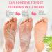 Rose Foot Peel Mask For Hard Skin Rose Foot Peel Mask Rose Foot Mask Exfoliating Feet Peeling Socks Foot Care Mask Plant Formula Moisturising Socks Foot Spa Fits for Women and Men(2 Pairs) - Buy Online on GoSupps.com