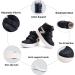 Orthopedic Kids Shoes for Flat Feet with Arch & Ankle Support - Black, Size 3.5 - Buy Online on GoSupps.com