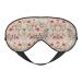 Flower Leaf Print Unisex Sleep Mask Double-Sided Eye Mask Ideal for Sound Sleep and Skin Care