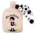 Milk tooth box footballer soccer player brown with name milk teeth tooth fairy wood tooth box gift personalized birthday school enrollment daycare center