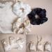 Set of 3 Large 6A Mulberry Silk Scrunchies in Satin Bag - Champagne, Black, White - Buy Online on GoSupps.com