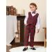 Mint Green Baby Boys Gentleman Suit Set | Red Plaid | 12-18 Months - Buy Online on GoSupps.com