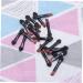 Balacoo Mini Lipsticks & 60 Pcs Eyeshadow Sponge Applicators - Double Sided Makeup Brushes for Flawless Eyeshadow Application - Buy Online on GoSupps.com