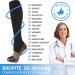 Bropite Compression Stockings for Men & Women - 6 Pairs 20-30 mmHg Copper Support for Blood Circulation & Athletic Use - L-XL Multicolored - Buy Online on GoSupps.com