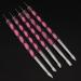 DIY Nail Art Dotting Pen Acrylic Handle Soft Dual Ended Manicure Dotting Pen Non Corrosive for Home for Nail Salon(pink) - Buy Online on GoSupps.com