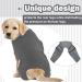Buy Hjyokuso Dogebody Suit - Post-Op Wound Protection for Dogs Anti-Licking Bodysuit & E-Collar Alternative in Gray - Buy Online on GoSupps.com