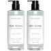 Muse Bath Apothecary Body Ritual Hydrating Body Wash - Aloe Tea Tree Body Wash for Women & Men - Essential Oil Infused Aromatherapy Body Wash Women - Natural Body Wash for Women - 32 Ounce 2 Pack Aloe Tea Tree 32 Fl Oz ...