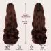 Dcbaboo Ponytail Extension Curly 18inch Claw Clip in Ponytail Hair Extensions Long Wavy Synthetic Pony tails Natural Wave One Piece Hairpiece Fake Ponytail for Women Dark Auburn 18 inch 140g Dark Auburn - Buy Online on GoSupps.com