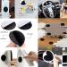 BRAVESHINE Adhesive Tape - 12PCS Sticky Back Hook Loop Dots - Double Sided Industrial Strength Coins - Heavy Duty Rug Carpet Gripper Pad Mounting Tape for Wall Decor or Tools Hanging - Round 2 inch Round 2 Inch  12Pcs - Buy Online on GoSupps.com
