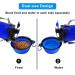 Moacc 800ml 2-in-1 Portable Water Bottle & Dog Bowl - Foldable Perfect for Camping Hiking & Training - Blue - Buy Online on GoSupps.com