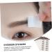 Baluue 30 Pcs Eyebrow Stickers Brown Eyebrow Sticker Makeup Stickers Brown Eyebrow Tattoos Eyebrows Soy Ink - Buy Online on GoSupps.com
