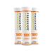 Precision Hydration Electrolyte Drink Multi -Strength EfferVescent Tablets for Electrolyte (3 Tubes 500mg/L - Yellow Tube) Pack of 3 1000 mg/L - Orange Tube
