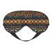 African Tribal Ethnic Texture Unisex Elastic Adjustable Buckle Design Blackout Sleep Eye Mask for Home Travel Yoga Office Nap