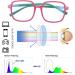 Buy Pretyzoom Blue Light Filter Glasses for Kids | UV Protection Computer Glasses for Boys & Girls - Silicone Frames - Buy Online on GoSupps.com