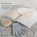 Hydrea London Exfoliating Gloves - Bamboo Face & Body Scrubber for Deep-Cleansing - Charcoal Bath Scrub for Men & Women - Buy Online on GoSupps.com