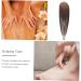 Minkissy Natural Horn Massage Scraper - Scalp & Back Massager Tool for Acupuncture & Relaxation - Buy Online on GoSupps.com