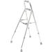 Drive Medical Side Style Hemi One Arm Walker Chrome - Adult | Lightweight and Stable Support for Walking - Buy Online on GoSupps.com
