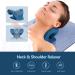 Naked Tendon Neck Pain Relief - Cervical Traction Device for Neck & Shoulder Relaxation - Dark Blue - Buy Online on GoSupps.com