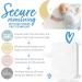 Angelcare AC527 3-in-1 Sensasure Baby Movement Monitor with Video - White - Buy Online on GoSupps.com