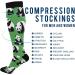 Haskirky High Elasticity Compression Socks - Cute Pandas Design for Adults | Relieve Fatigue, Perfect for Travel and Daily Activities | 1 Pair - Buy Online on GoSupps.com