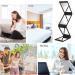 Arqumi Portable 4 Panel Foldable Makeup Mirror for Travel - Multi-Angle Compact Mirror in Black - Buy Online on GoSupps.com
