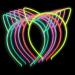 Ziricher Plastic Cat Ear Headband Luminous Hair Band Glow in the Dark Christmas Halloween Party Supplies (6 Colors per Pack)