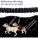 cobee Double Dog Leashes 360 Swivel Rotation No Tangle Dual Dog Lead Splitter with Adjustable Length Buckle Double Dog Walking & Training Leash No Slip Leash for Outside Running(Black) - Buy Online on GoSupps.com