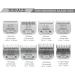 High-Quality Ceramic Blades for Dog Hair Cutters - Compatible with Moser Heiniger Andis Easter A5 & Wahl 5f (2 Sets 6.3mm Cut Length) - Buy Online on GoSupps.com