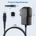 XAHPOWER 15V Charging Cable for Philips Norelco HQ8505 - 1.8m Power Supply Charger for Philips Razor 3000 7000 Series BG3015 BG7020 BG7025 MG7790 MG7750 QP6510 - International Shipping Available - Buy Online on GoSupps.com
