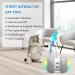 Titipet Interactive Robotic Cat Toy - Auto Rechargeable Feather/Bird/Mouse Toy for Indoor Cats/Kittens - 360 Degree Self Rotating Ball - Buy Online on GoSupps.com
