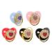 Hyuduo Heart Shape Baby Pacifier - Rhinestone Soft Nipple for Boys & Girls (Blue) | Newborn Essential - Buy Online on GoSupps.com