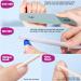 24 Packs 576PCS Matte Press on Nails Medium Length FANDAMEI - Full Cover Acrylic False Nails Kit with Nail Glue and File - Buy Online on GoSupps.com