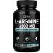 L Arginine 3000mg (150 Tablets | 1000mg) Maximum Dose L-Arginine Nitric Oxide Supplement for Supporting Muscle Growth, Vascular Function and Energy - L Arginine 1000mg Capsules, Nitric Oxide Booster