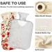Spring Blossom Hot Water Bottle with Cover - 1L BPA-Free Pain Relief & Hot/Cold Therapy for Back Pain - Buy Online on GoSupps.com