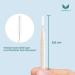 Vigorous Sustainable Interdental Brushes - 80 Pack ISO Size 4 (0.7 mm) for Effective Tooth Cleaning - Eco-Friendly Dental Hygiene - Buy Online on GoSupps.com