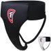Farabi Sports groin guard for women genital protection for kickboxing martial arts (S/M Black) S/M Black