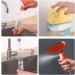 Window Squeegee - 32cm Effective Window Cleaning Squeegee | Cleaner Tool Bathroom Window Scrubber with Water Spray | Mirrors Wiper Shower Door Squeegee Cleaner for Dining Tables Mirrors - Buy Online on GoSupps.com