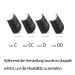 Shop Premium Flat Lashes 0.15/0.20 - C CC D DD Curl | Matt Black Eyelash Extensions (8-15 Mix 11mm) - International Shipping Available - Buy Online on GoSupps.com
