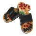 Healeved Slipper for with relaxed black massage device neuropathy massage arches Jade sandals women plantar relief feet massage devices - cobblestone slippers hatche acupuncture points black 43-44