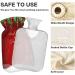KCLDECI 2L Hot Water Bottle with Cover - Christmas Tree Ball Design for Foot Warmer Pain Relief & Heat Therapy - Buy Online on GoSupps.com