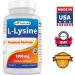 Best Naturals L-Lysine 1000mg 180 Tablets - Pack of 2 - Buy Online on GoSupps.com