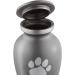 Reminded Pet Cremation Urn - Memorial Paw Print X-Small Gray - Dog & Cat Ashes - Buy Online on GoSupps.com