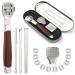 Professional foot scraps corneahobel foot scraper callus remover for head -died skin cornea removal of nail skin remover foot care with 10PCs replacement blades made of stainless steel