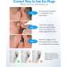Silicone Ear Plugs 31db Noise Reduction, Reusable for Sleeping, Work, Study, Swimming, Concerts - Black - Buy Online on GoSupps.com
