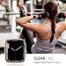 Goton Case 2 Pack for Apple Watch Series 8 & 7 - Soft TPU Edge Cover Bumper (Clear+Black 41mm) - Buy Online on GoSupps.com