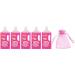 The Pink Stuff The Miracle All Purpose Floor Cleaner 5Pk x 1L + Our Gift for You: Organza Bag Size: 9 x 7 x 0.1cm